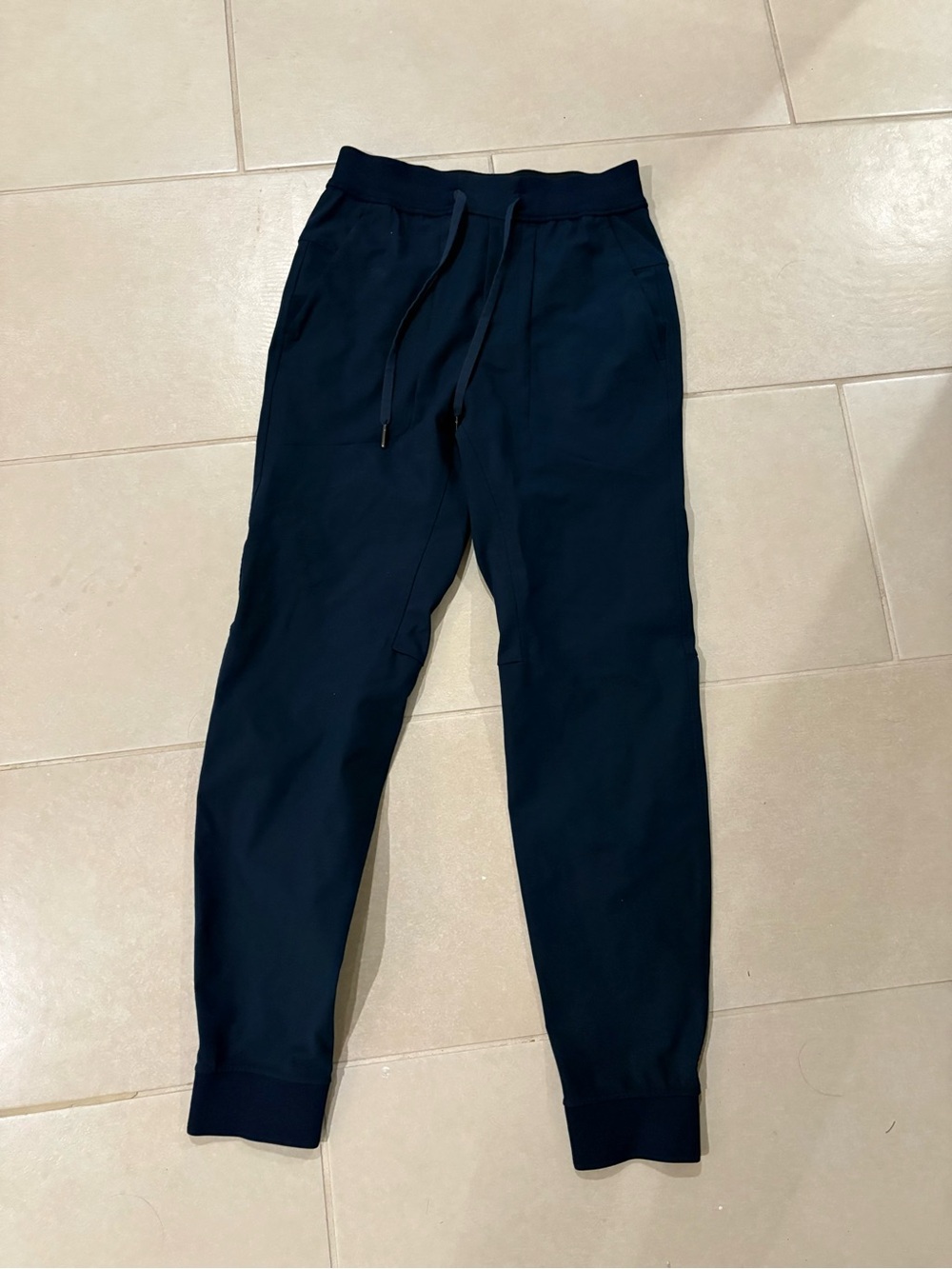 lululemon Men’ Blue ABC Jogger Pants XS Drawstring Elastic Waist Pockets